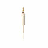 Stine a Bounce Earring With Chains And Behind Ear Pendant - Single