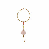 Stine a Cherry Blossom Hoop Earring