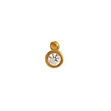 Stine a Miss Princess Dot Earring - Gold