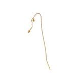 Stine A Tout Petit Ile De L'Amour Earring with Long Chain - Gold