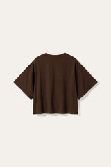 Noella N-Maple T-shirt - Chocolate