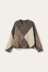 Noella Lai Knit - Ash Brown Mix