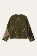 Noella Lai Knit - Avocado Green Mix