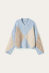 Noella Lai Knit - Sky Blue Mix