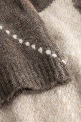 Noella N-Laiana Knit Cardigan - Ash Brown Mix