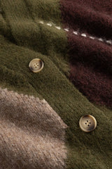 Noella N-Laiana Knit Cardigan - Avocado Green Mix