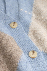 Noella N-Laiana Knit Cardigan - Sky Blue Mix