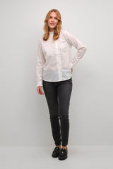 Culture Antoinett Frill Shirt - Spring Gardenia