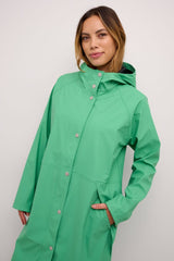 Culture Werna New Raincoat - Holly Green