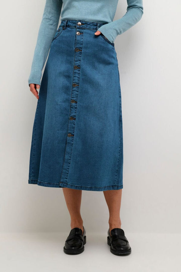 Culture Ami Skirt - Medium Blue Wash
