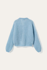 Noella N-Kea Mohair Cardigan - Baby Blue