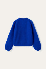 Noella N-Kea Mohair Cardigan - Electric Blue