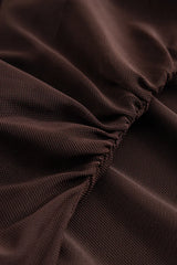 Noella Melani LS Dress - Dark Chocolate