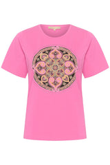 Culture Alfi Gith Graphic T-shirt - Phlox Pink