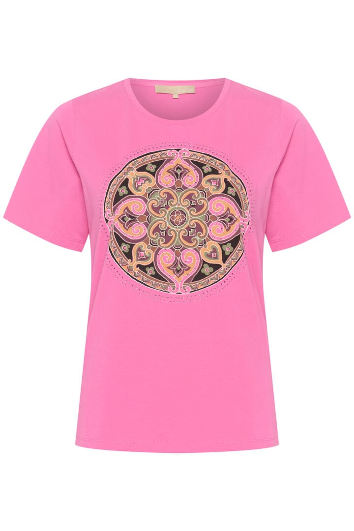 Culture Alfi Gith Graphic T-shirt - Phlox Pink