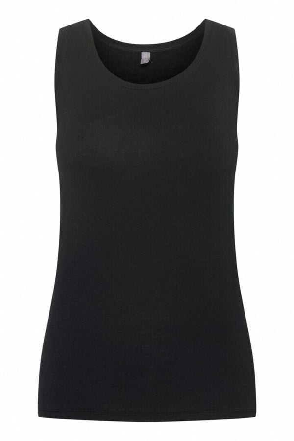 Pre Order - Culture Poppy Tank Top - Black