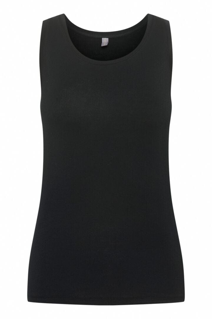 Pre Order - Culture Poppy Tank Top - Black