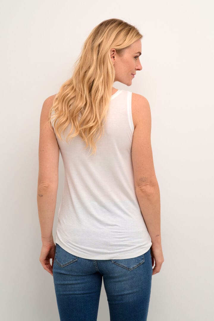 Culture Poppy Tank Top - Spring Gardenia