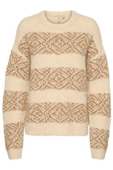 Culture Lona Brava Pullover - Whitecap Melan