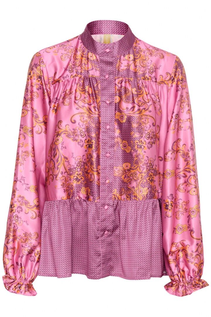 Culture Arina Shirt - Pink Graphi