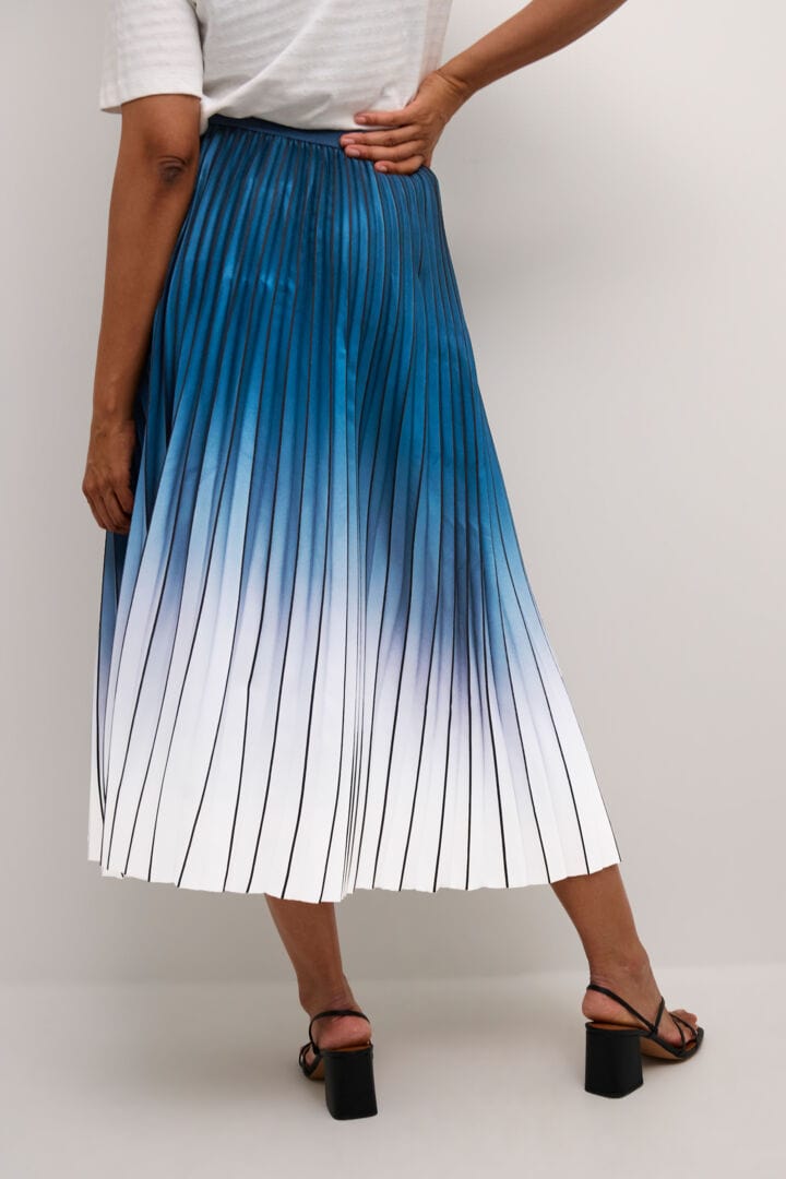 Culture Scarlett Ombre Skirt - Dress Blue