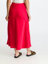 Neo Noir Bovary Skirt - Red