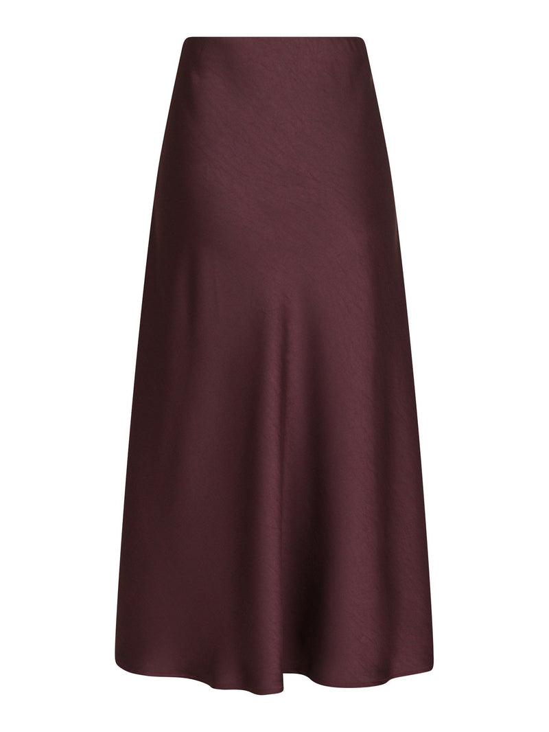 Neo Noir Bovary Skirt - Burgundy