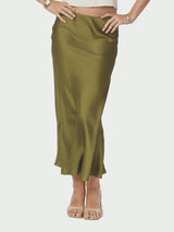 Neo Noir Bovary Shirt - Saga Green