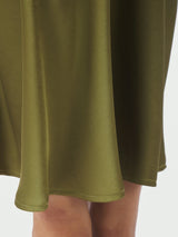 Neo Noir Bovary Shirt - Saga Green