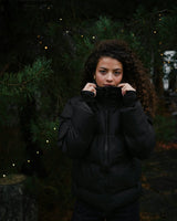 Neo Noir Fox C Puffer Jacket - Black