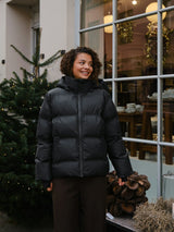 Neo Noir Fox C Puffer Jacket - Black