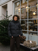 Neo Noir Fox C Puffer Jacket - Black