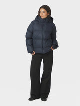 Neo Noir Fox C Puffer Jacket - Navy