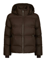 Neo Noir Fox C Puffer Jacket - Dark Brown