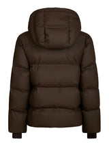 Neo Noir Fox C Puffer Jacket - Dark Brown
