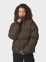 Neo Noir Fox C Puffer Jacket - Dark Brown