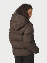 Neo Noir Fox C Puffer Jacket - Dark Brown