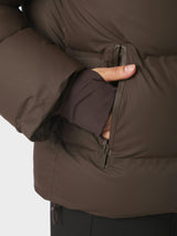 Neo Noir Fox C Puffer Jacket - Dark Brown