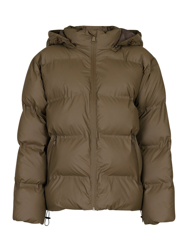 Neo Noir Fox C Puffer Jacket - Dark Taupe