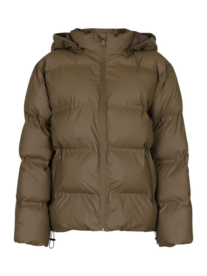 Neo Noir Fox C Puffer Jacket - Dark Taupe