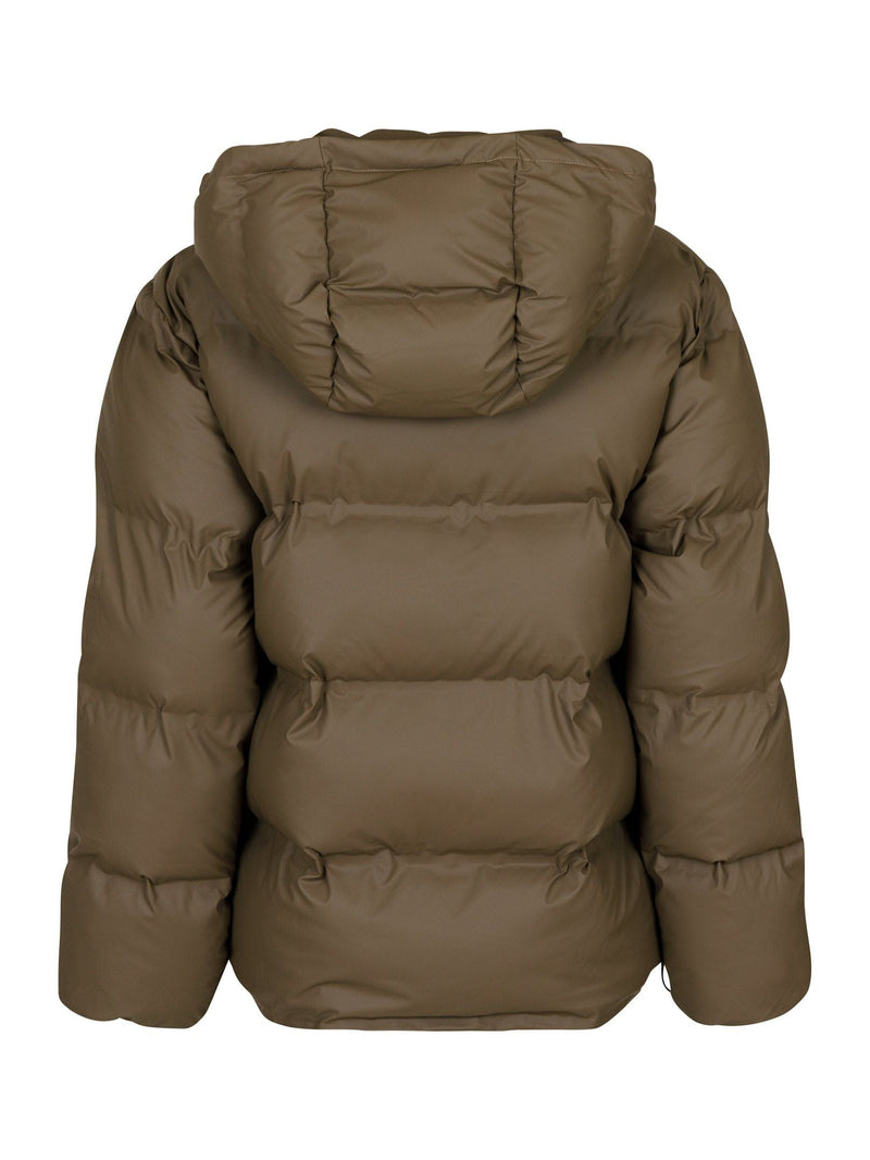 Neo Noir Fox C Puffer Jacket - Dark Taupe