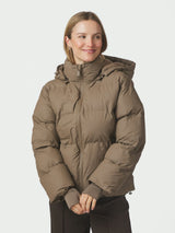 Neo Noir Fox C Puffer Jacket - Dark Taupe