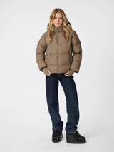 Neo Noir Fox C Puffer Jacket - Dark Taupe