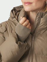 Neo Noir Fox C Puffer Jacket - Dark Taupe