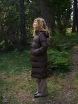Neo Noir Viviana C Puffer Jacket -  Dark Brown