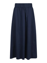 Neo Noir Yara Poplin Skirt - Navy