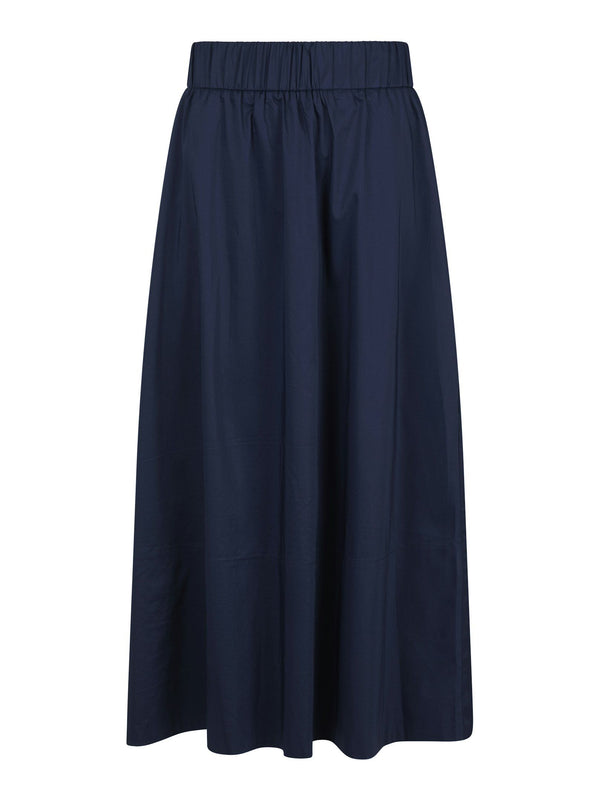 Neo Noir Yara Poplin Skirt - Navy