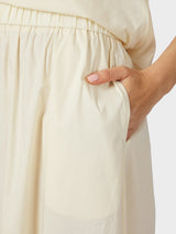 Neo Noir Yara Poplin Skirt - Butter Yellow