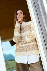 Culture Lona Brava Pullover - Whitecap Melan