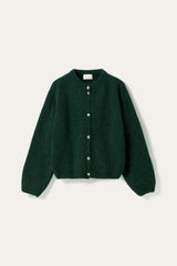Noella N-Kae Knit Cardigan - Bottle Green